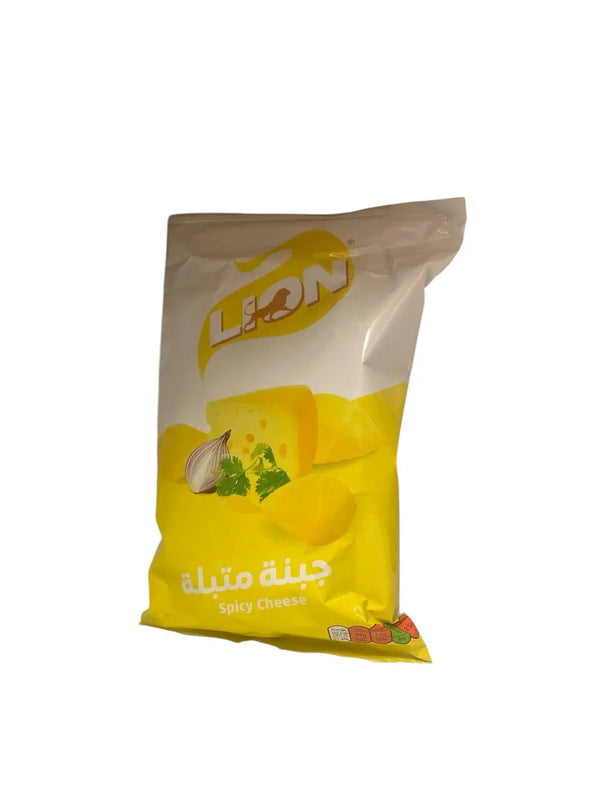 شيبس ليون بطعم جبنة متبلة 90غرام Sufraonline